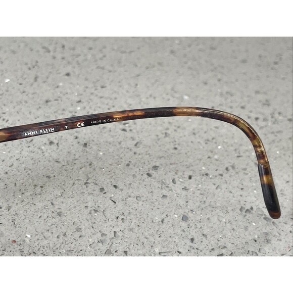 Anne Klein Eyeglasses Frames Only AK8021 K5171 Brown Oval Full Rim 49-17-135 main image 12